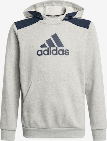 ADIDAS PERFORMANCE Athletic Sweatshirt in Grey: front