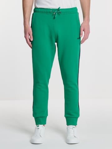 BIG STAR Tapered Broek 'Smith' in Groen: voorkant