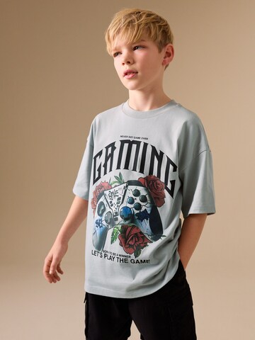 Next T-Shirt in Grau: Vorderseite
