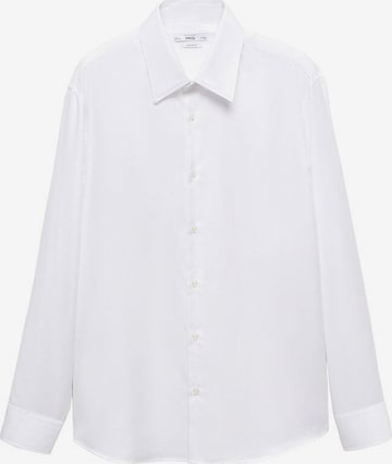 MANGO MAN Regular fit Business Shirt 'Alfred' in White: front