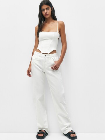 Haut Pull&Bear en blanc