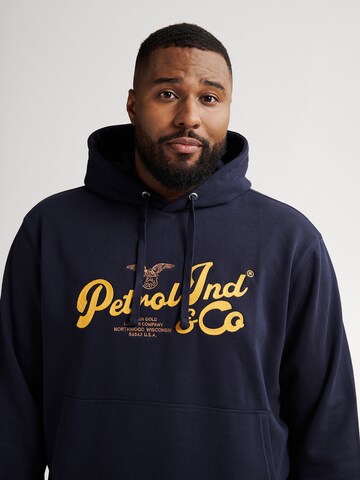 Petrol Industries Sweatshirt i blå