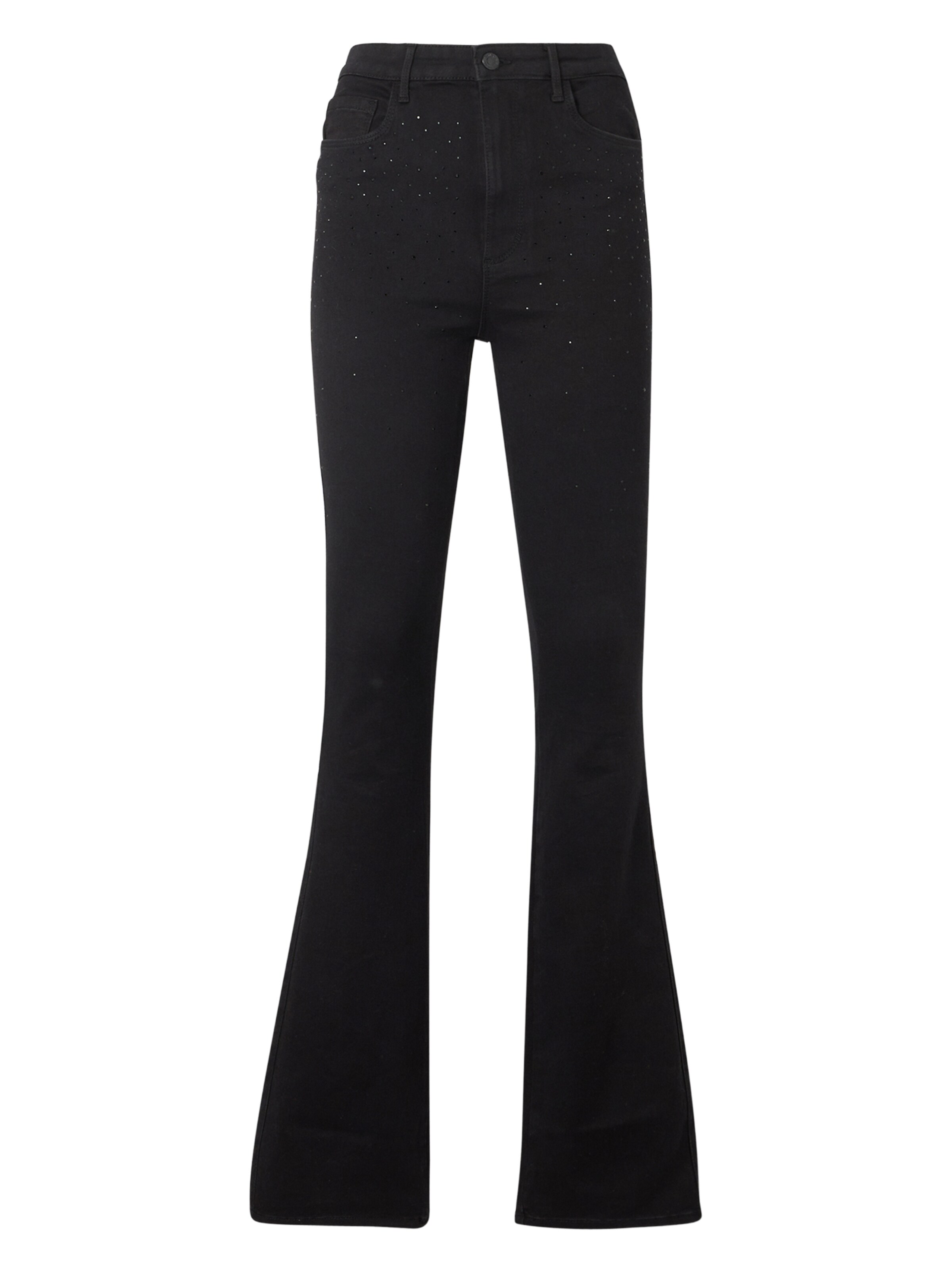 évasé Jean 'ONLROYAL' ONLY en noir : devant