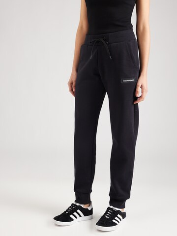 PEAK PERFORMANCE Tapered Sportbroek in Zwart: voorkant