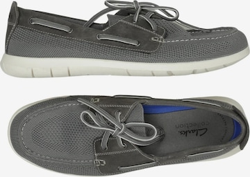 CLARKS Halbschuh 43 in Grau: Vorderseite