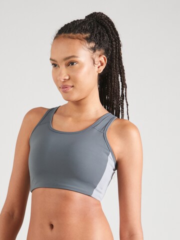 Medium Support Soutien-gorge de sport 'Cathy' Athlecia en gris : devant