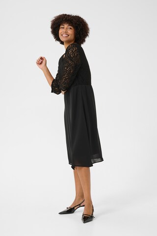 Cream Dress 'Suli' in Black