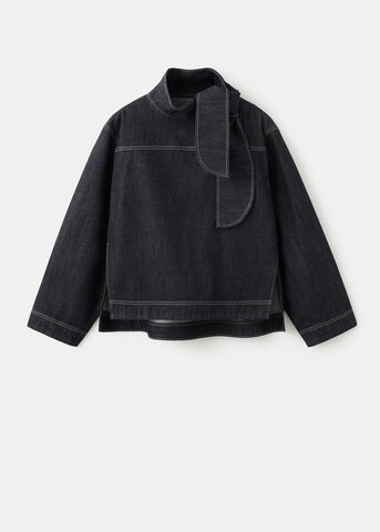 MANGO Blouse 'Sila' in Black