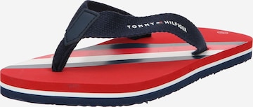 TOMMY HILFIGER Nyitott cipők - kék: elől