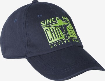 CHIEMSEE Athletic Cap in Blue: front