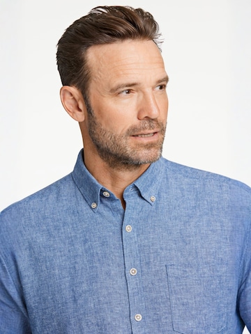 Coupe regular Chemise Jack's en bleu