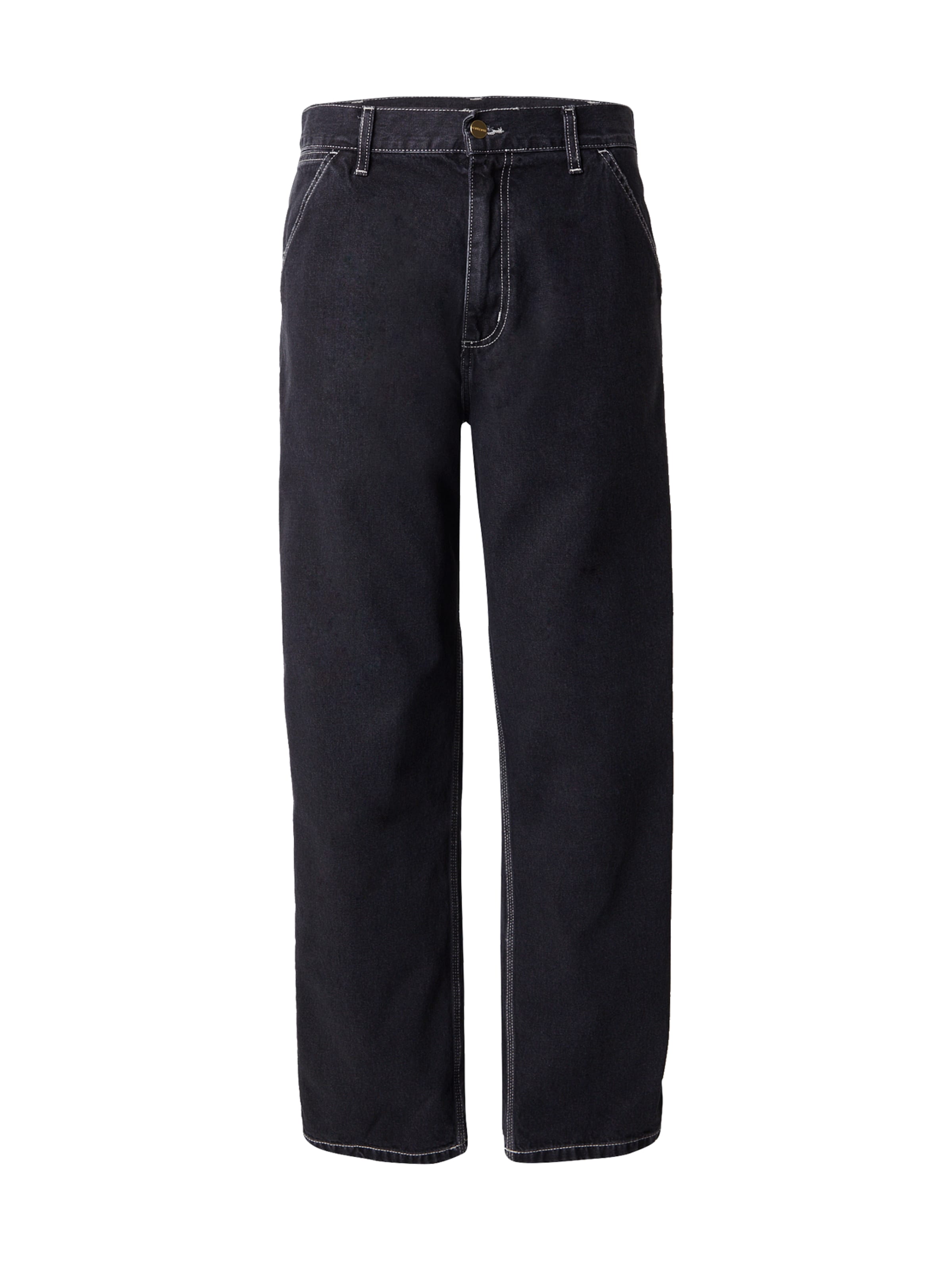 Carhartt WIP Дънки 'Simple' в черно: отпред