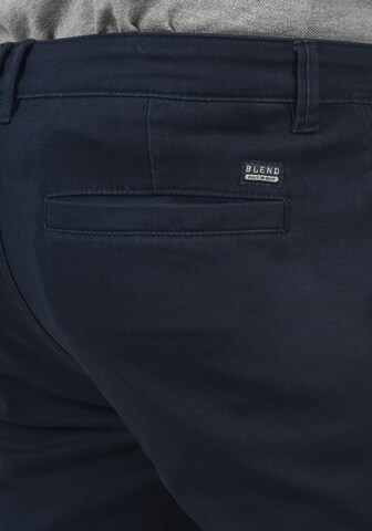 BLEND Regular Chino 'Perrini' in Blauw