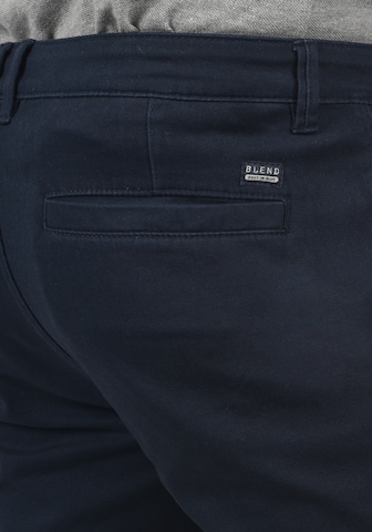 BLEND Regular Chino 'Perrini' in Blauw