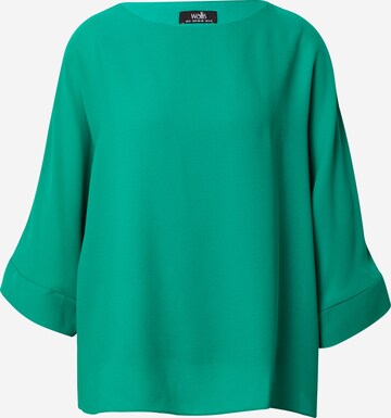 Wallis Blouse in Green: front