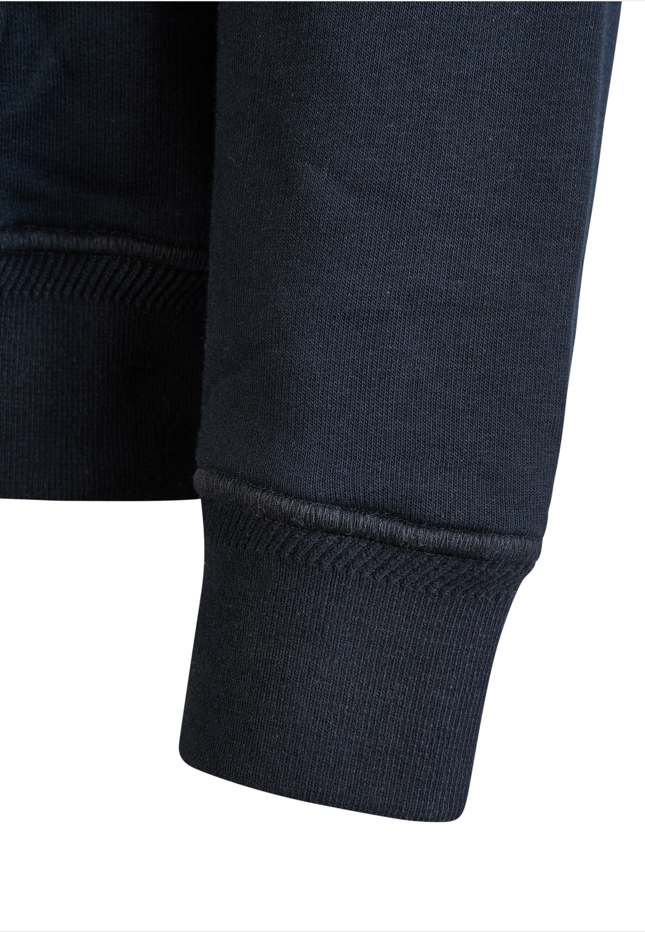 HECHTER PARIS Sweatvest 'ZIP JACKET' in Blauw