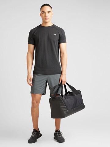 new balance - Camisa funcionais 'Athletics' em preto