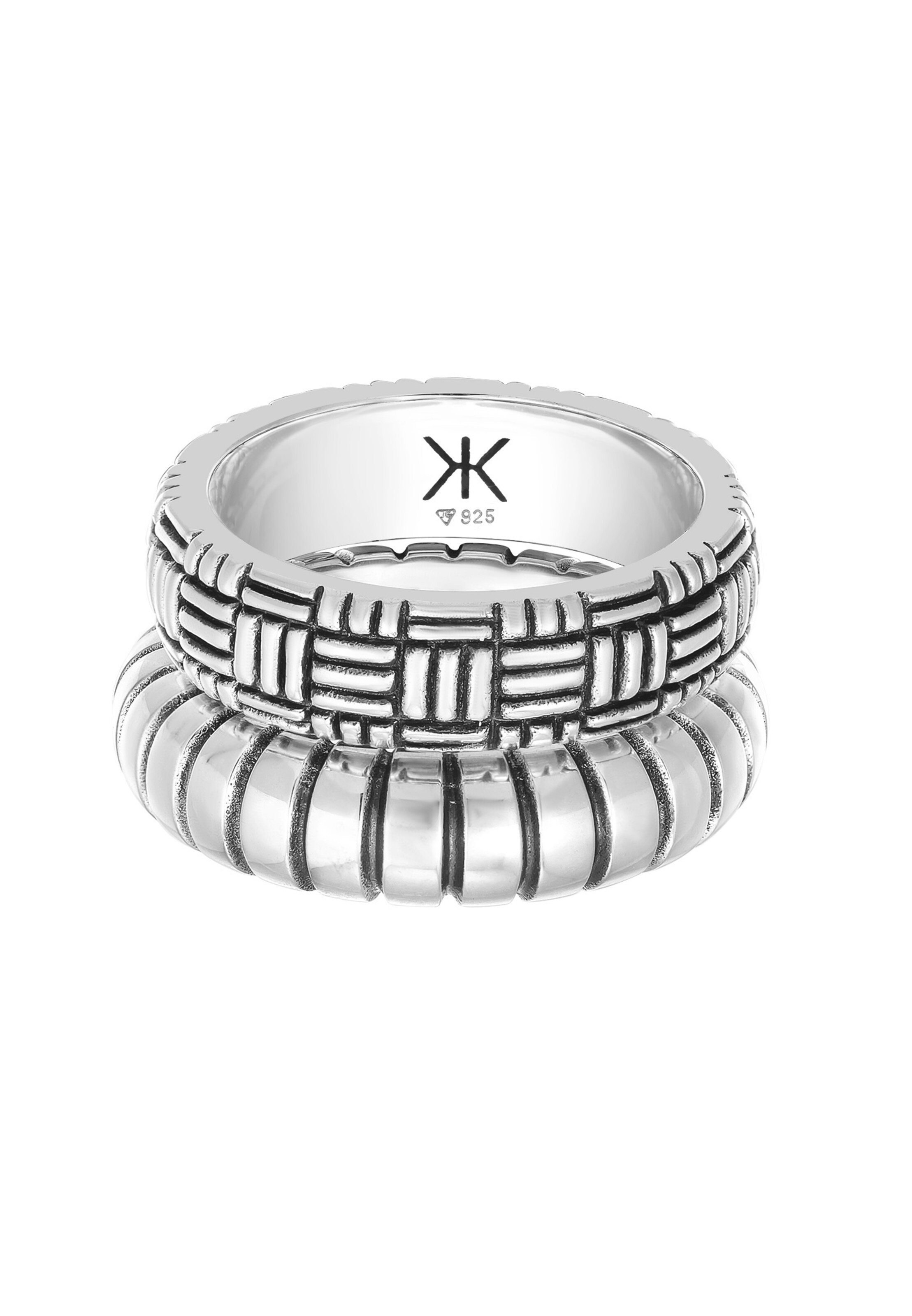 KUZZOI Ring in Silber