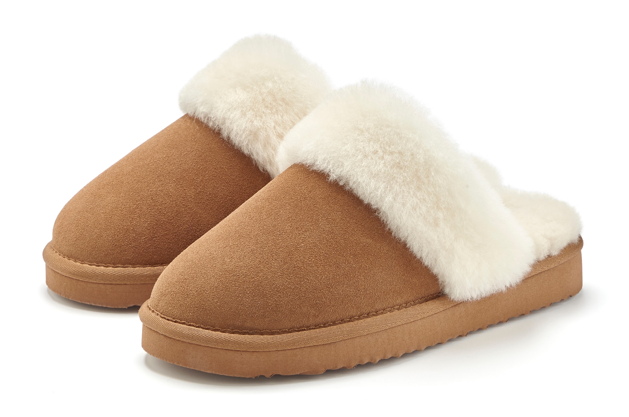 VIVANCE Slippers in Beige: front