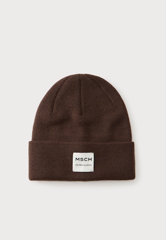 MSCH COPENHAGEN - Gorra 'Mojo' en marrón: frente