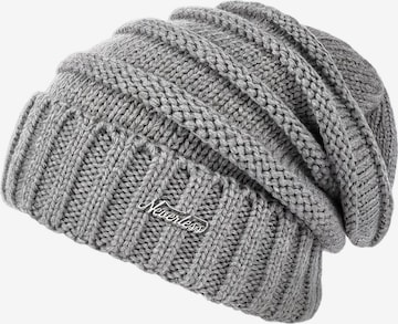 Neverless Beanie 'Model 36931' in Grey: front