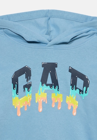 GAP Sweatshirt 'HERITAGE' in Blauw: voorkant