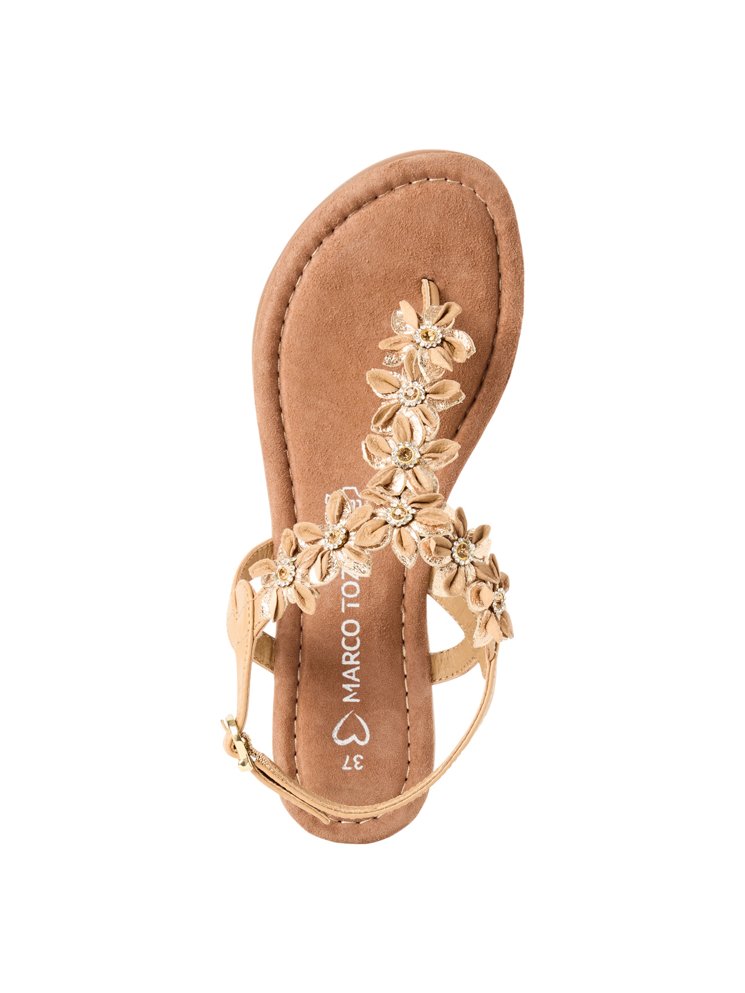 Tongs MARCO TOZZI en beige