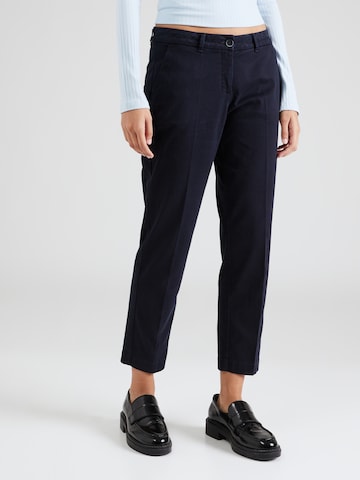 BRAX - regular Pantalón de pinzas 'MARON' en azul: frente