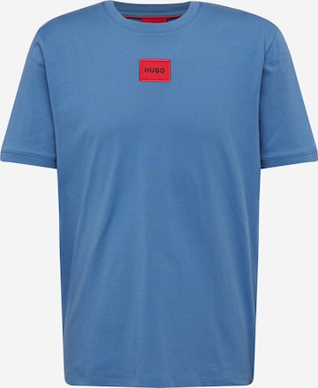 T-Shirt 'Diragolino212' HUGO en bleu : devant