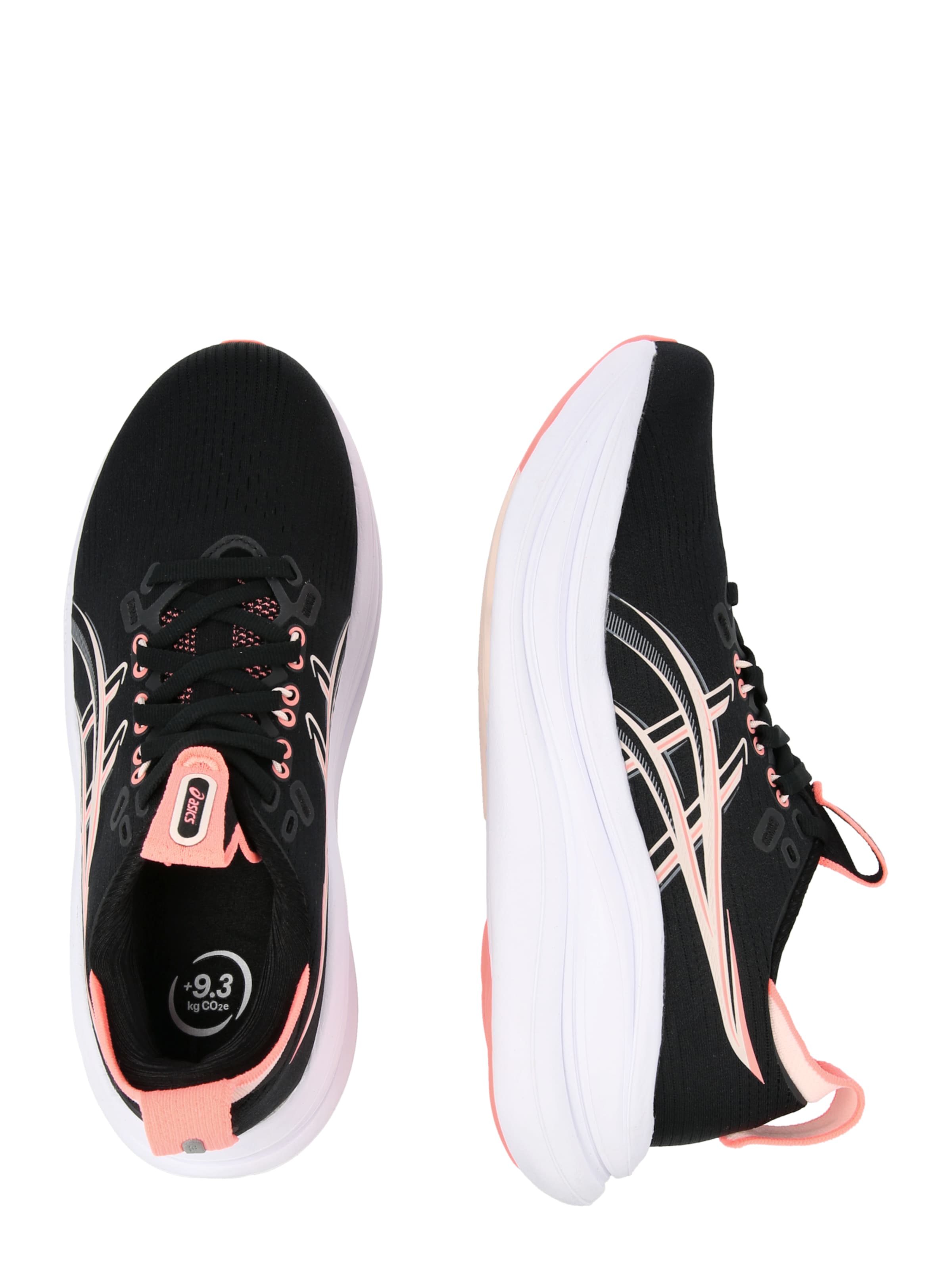 Sneaker de alergat 'GEL-NIMBUS 28' de la ASICS pe negru