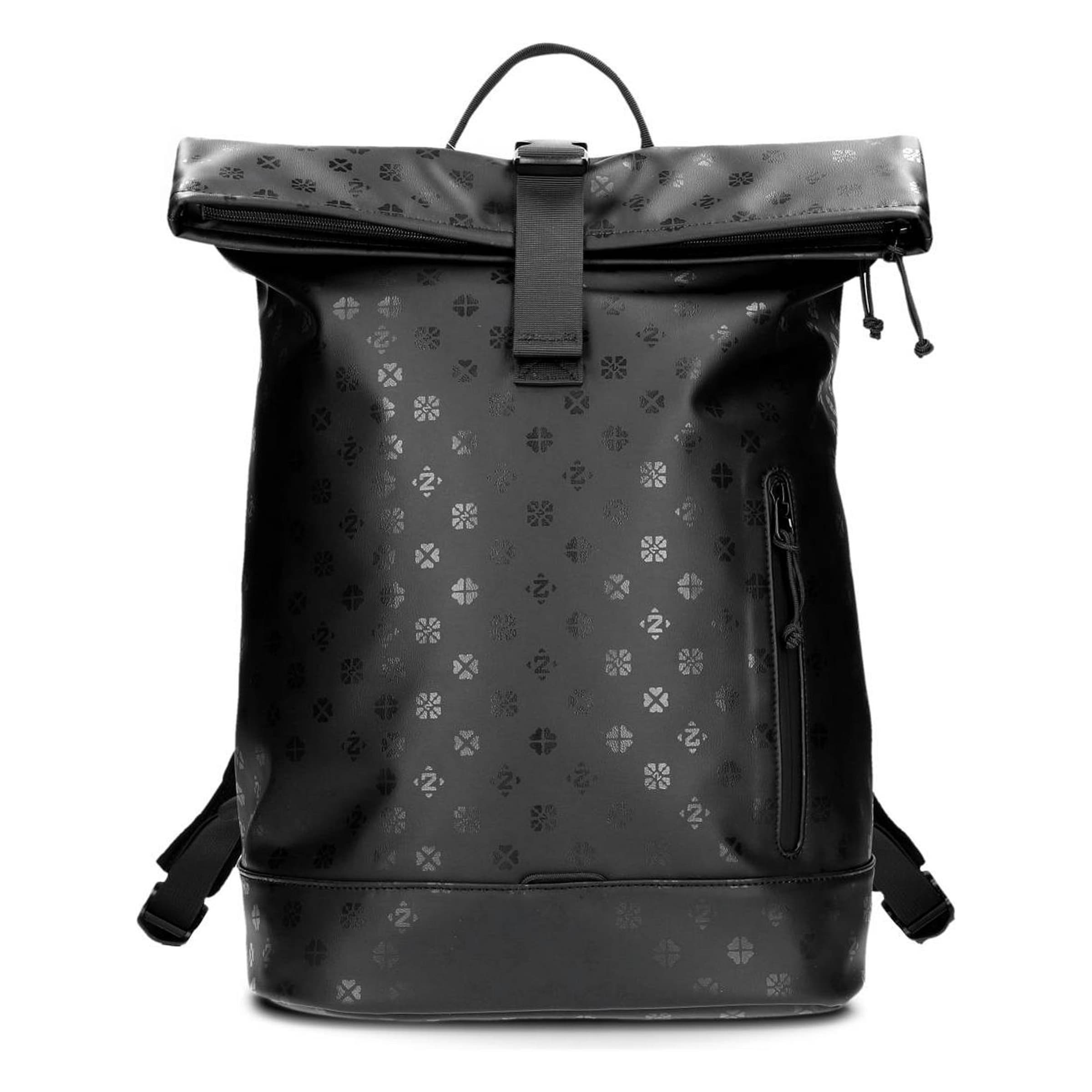 ZWEI Backpack 'Cargo' in Black: front