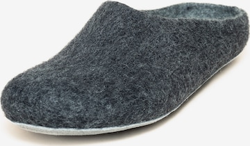MagicFelt Slippers 'Filzpantoffel AP 701' in Grey: front