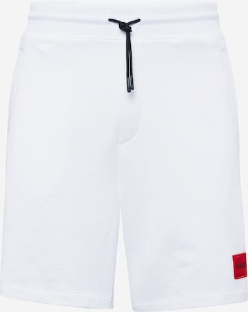 Pantalon 'Diz' HUGO Red en blanc : devant