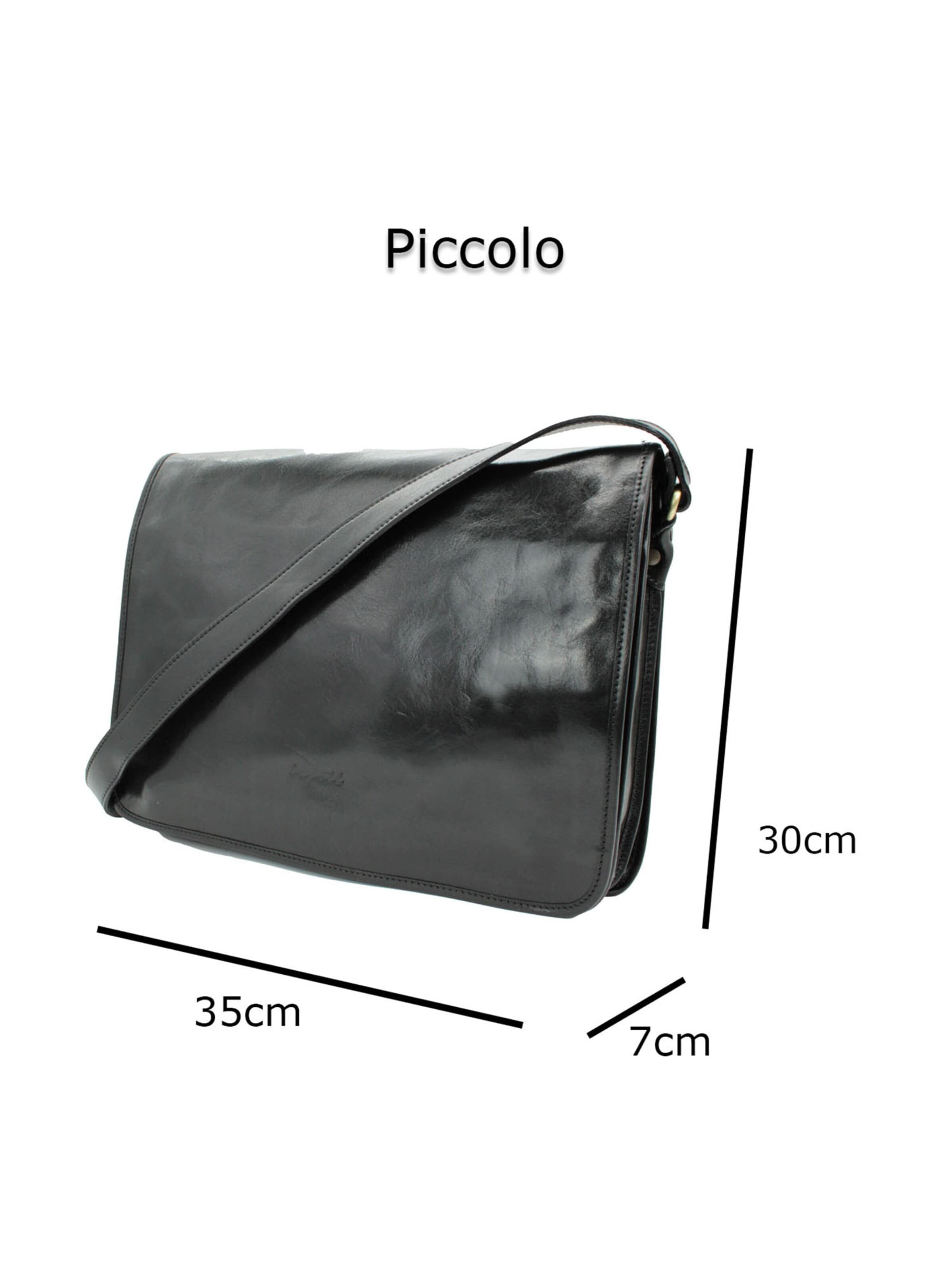 bupell Messenger 'Eugenio Piccolo' in Black