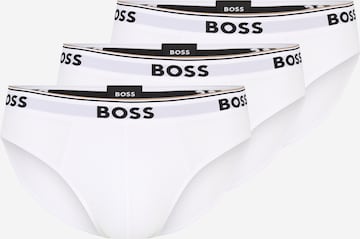 Slip 'Power' BOSS en blanc : devant