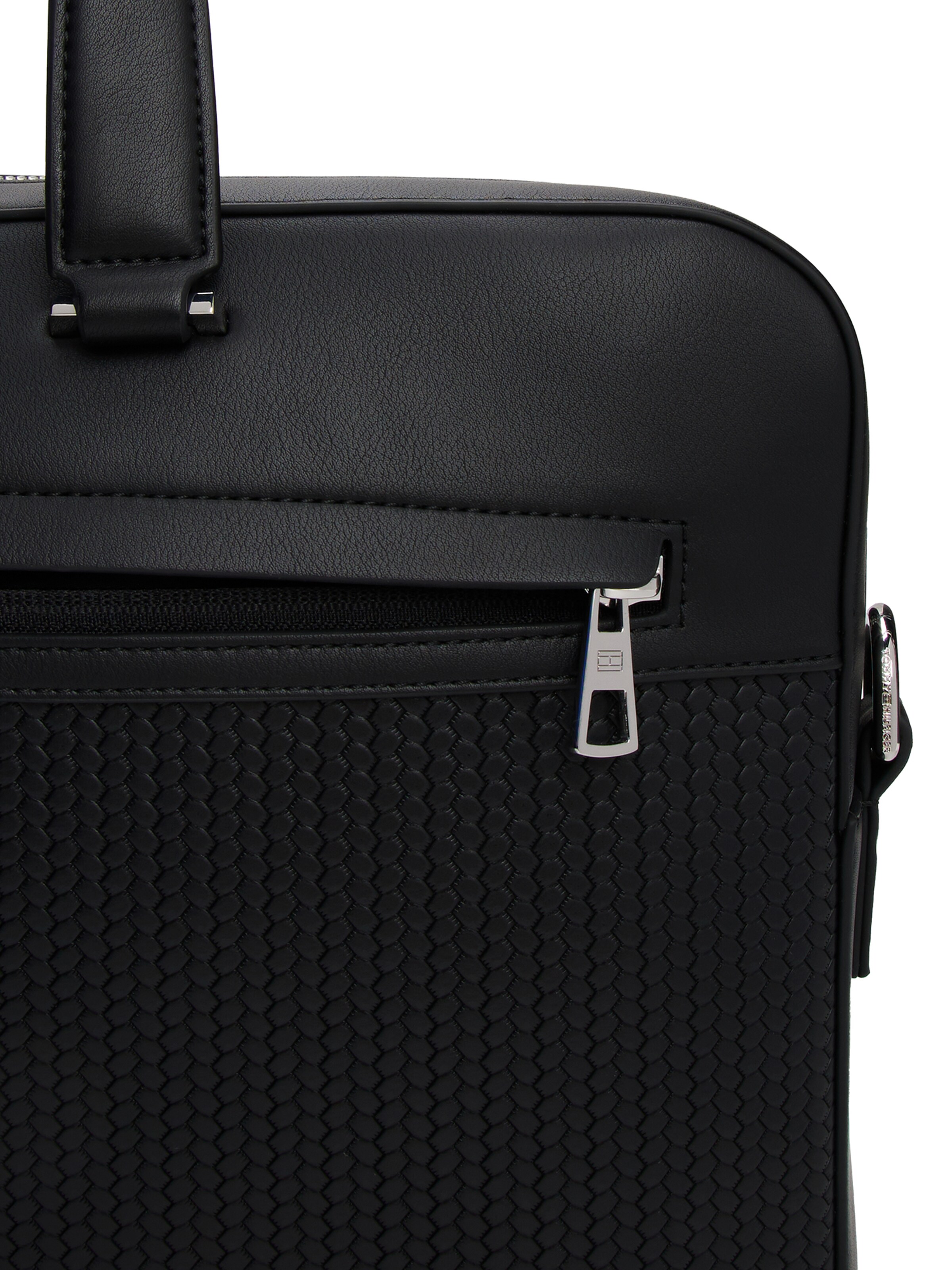 TOMMY HILFIGER Laptoptasche in Schwarz