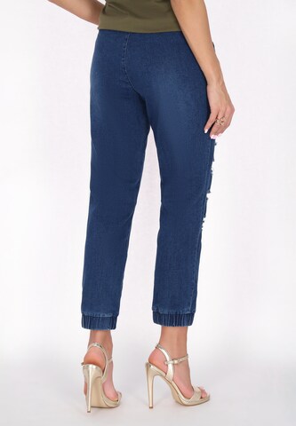 faina Tapered Jeans 'Fashion Look' in Blue