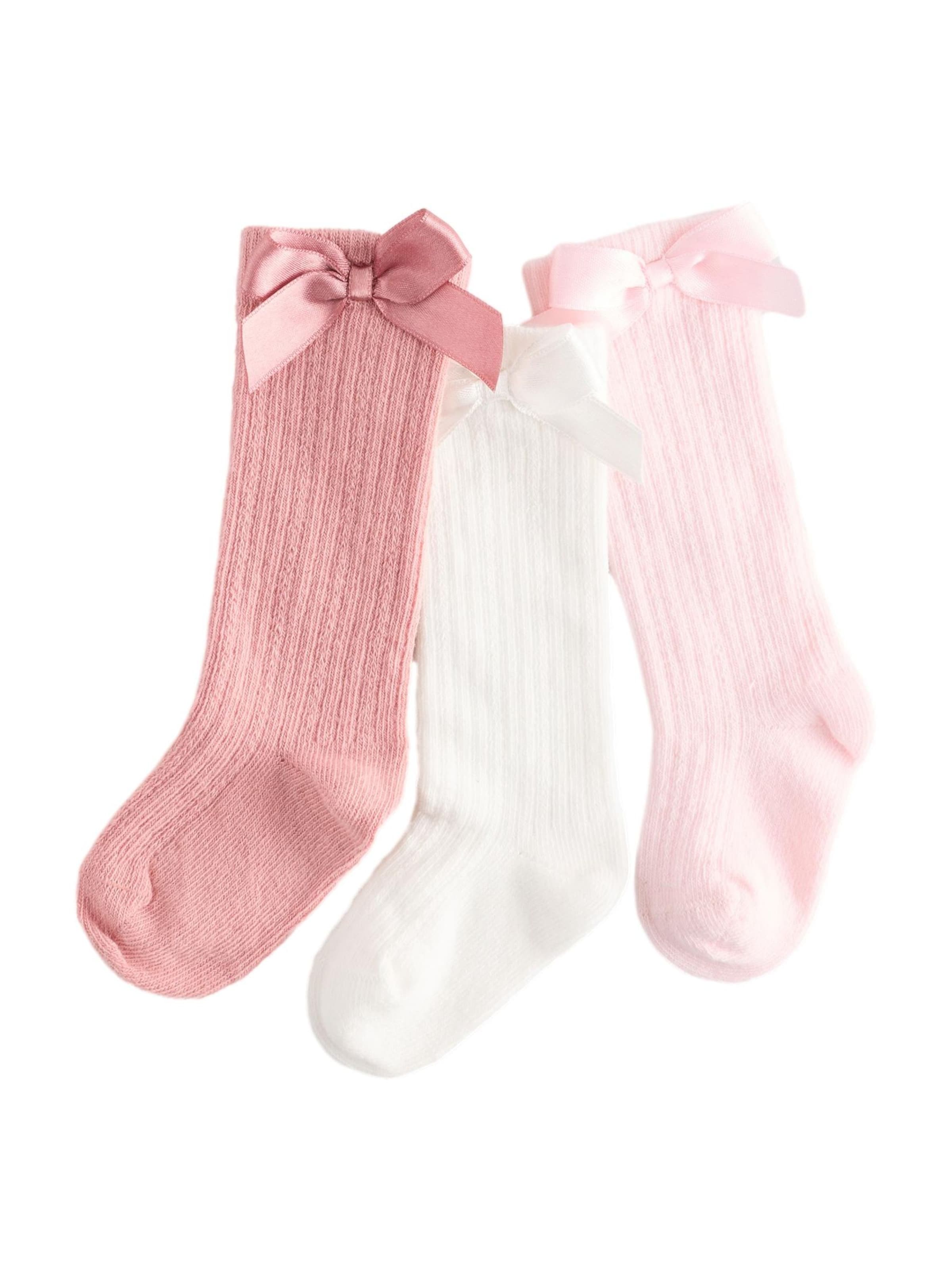 Next Socks in Pink: front