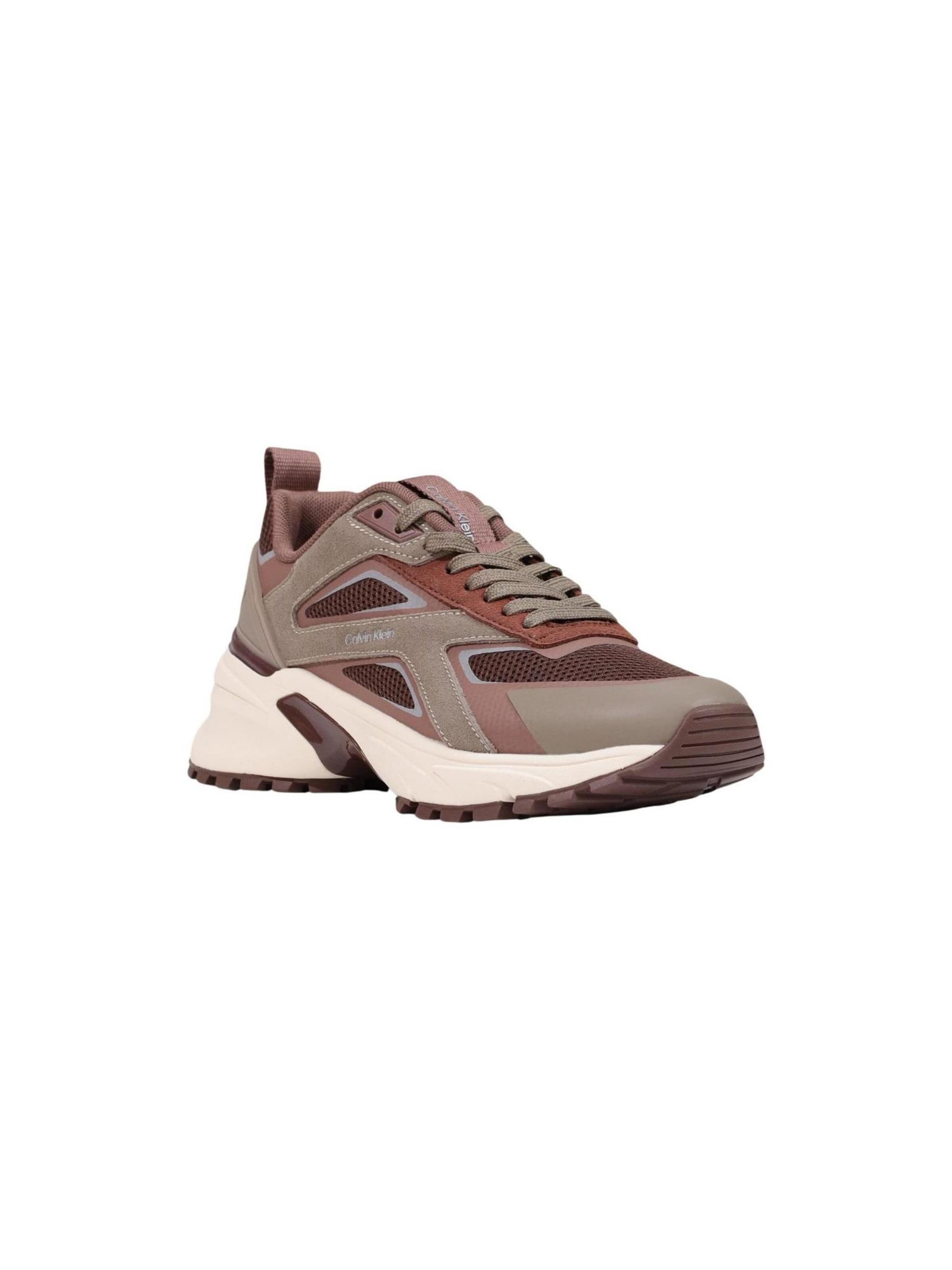 Sneaker bassa 'HW0HW03107' di Calvin Klein in marrone