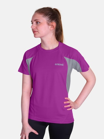 Proviz Shirt in Purple: front