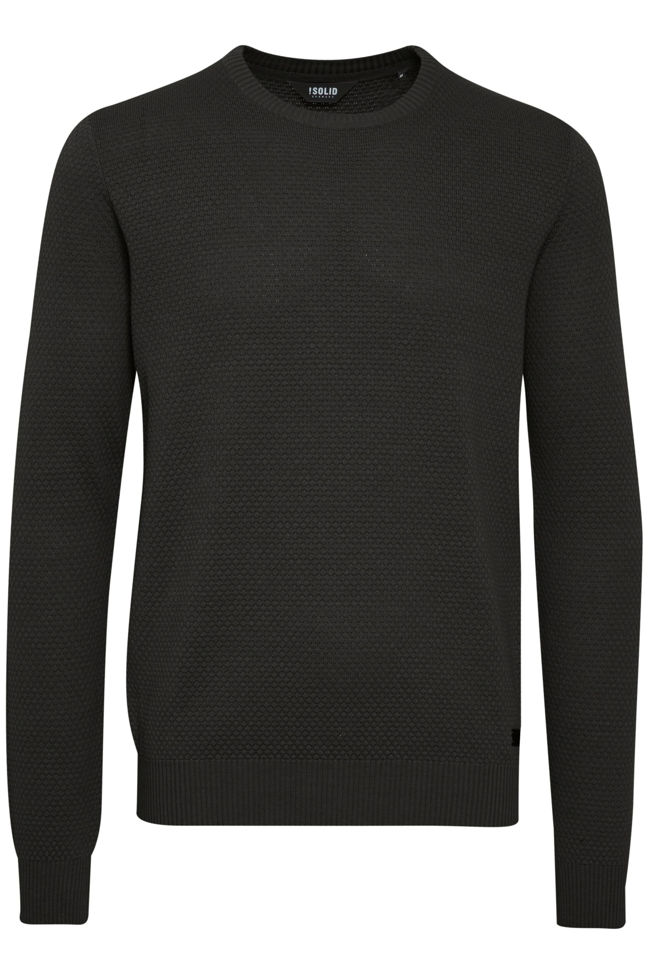 !Solid Pullover 'Karl' in Grau: Vorderseite