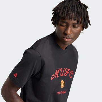 ADIDAS PERFORMANCE Performance shirt 'Manchester United Seasonal Grafik' in Black