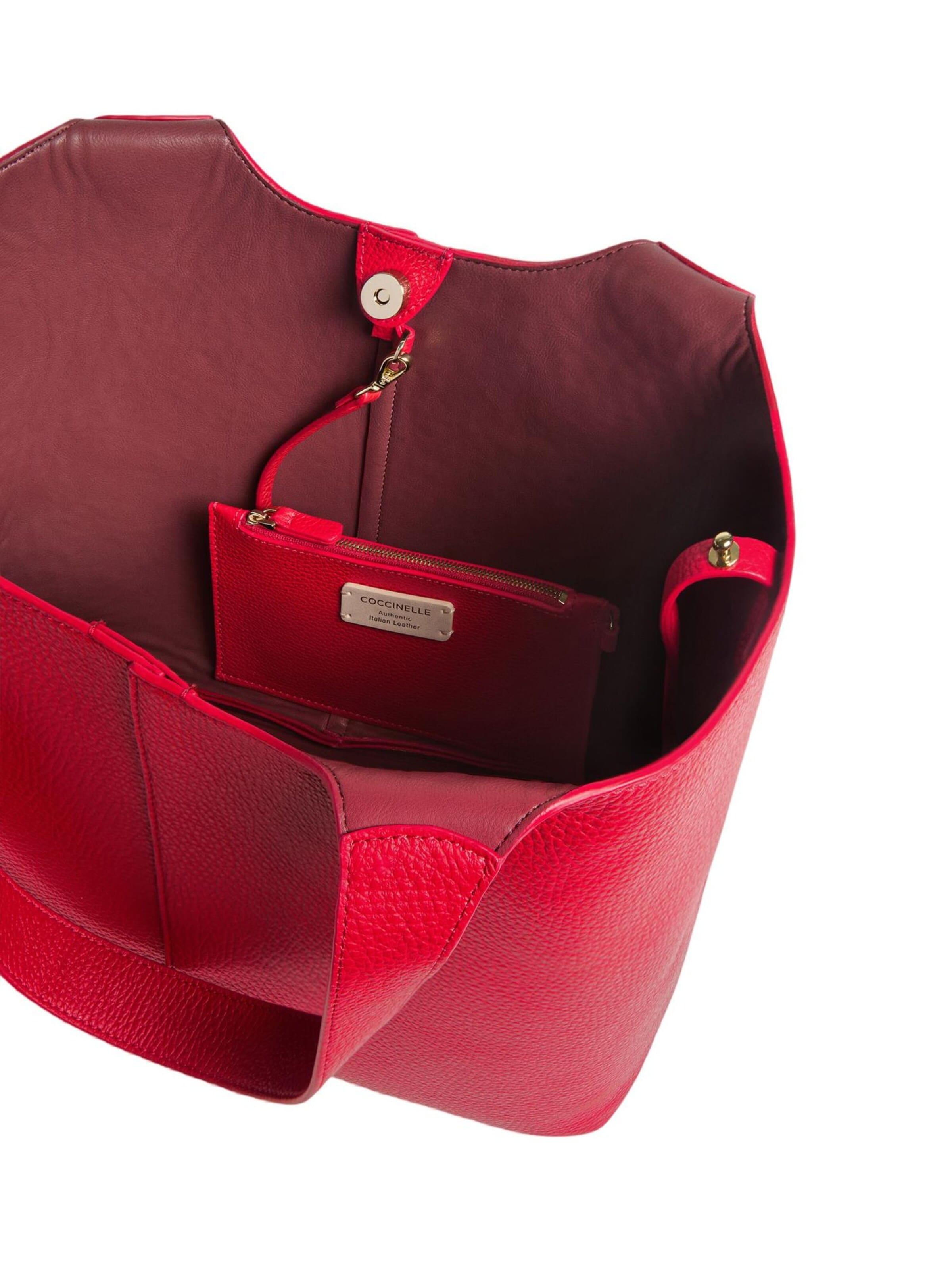 Coccinelle Schultertasche 'C-Easy S26 1'‌‌ in Rot