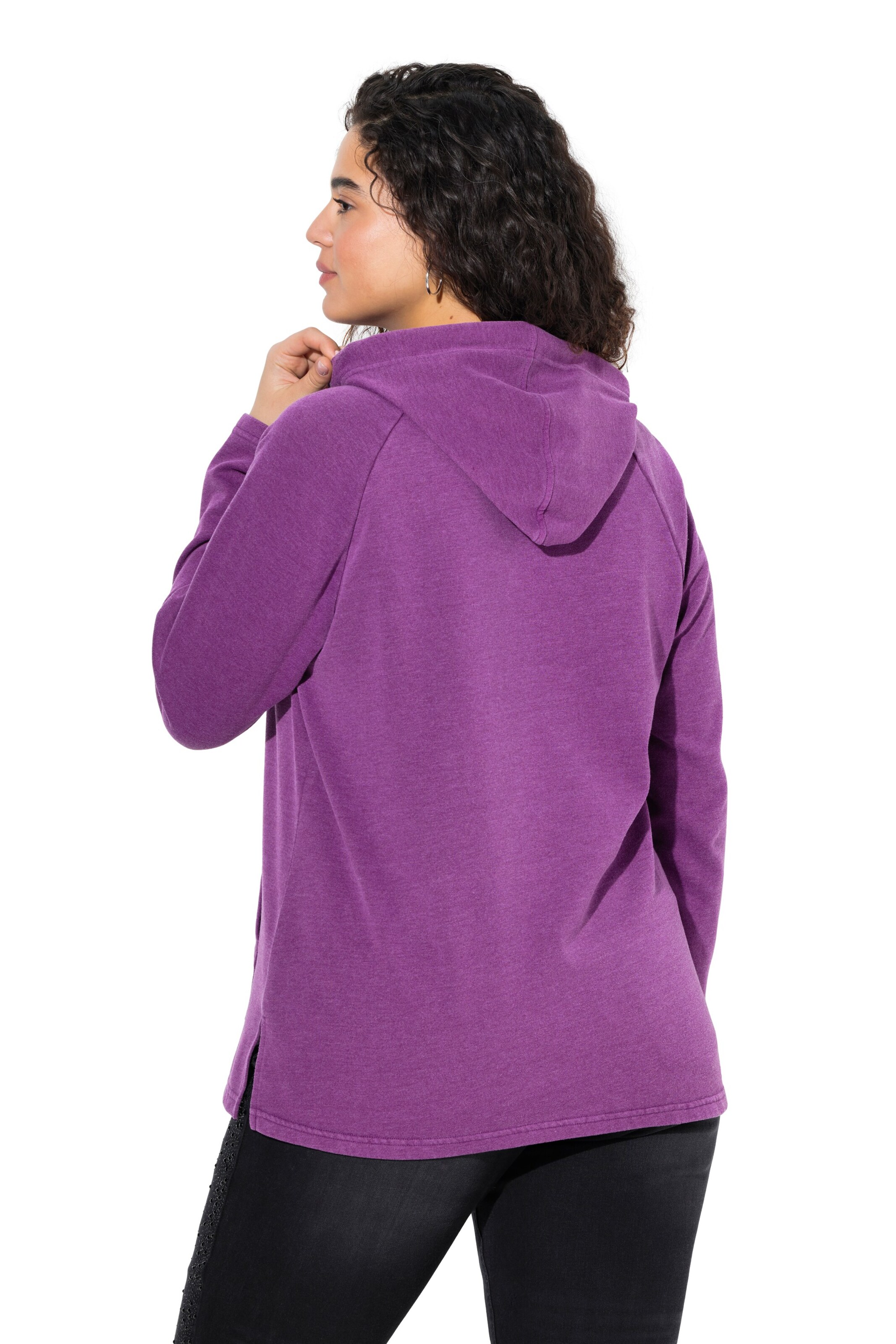 Ulla Popken Sweatshirt in Lila