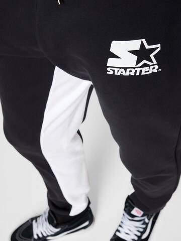 Starter Black Label Tapered Broek in Zwart