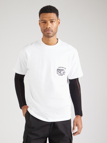 Carhartt WIP Tričko – bílá: přední strana