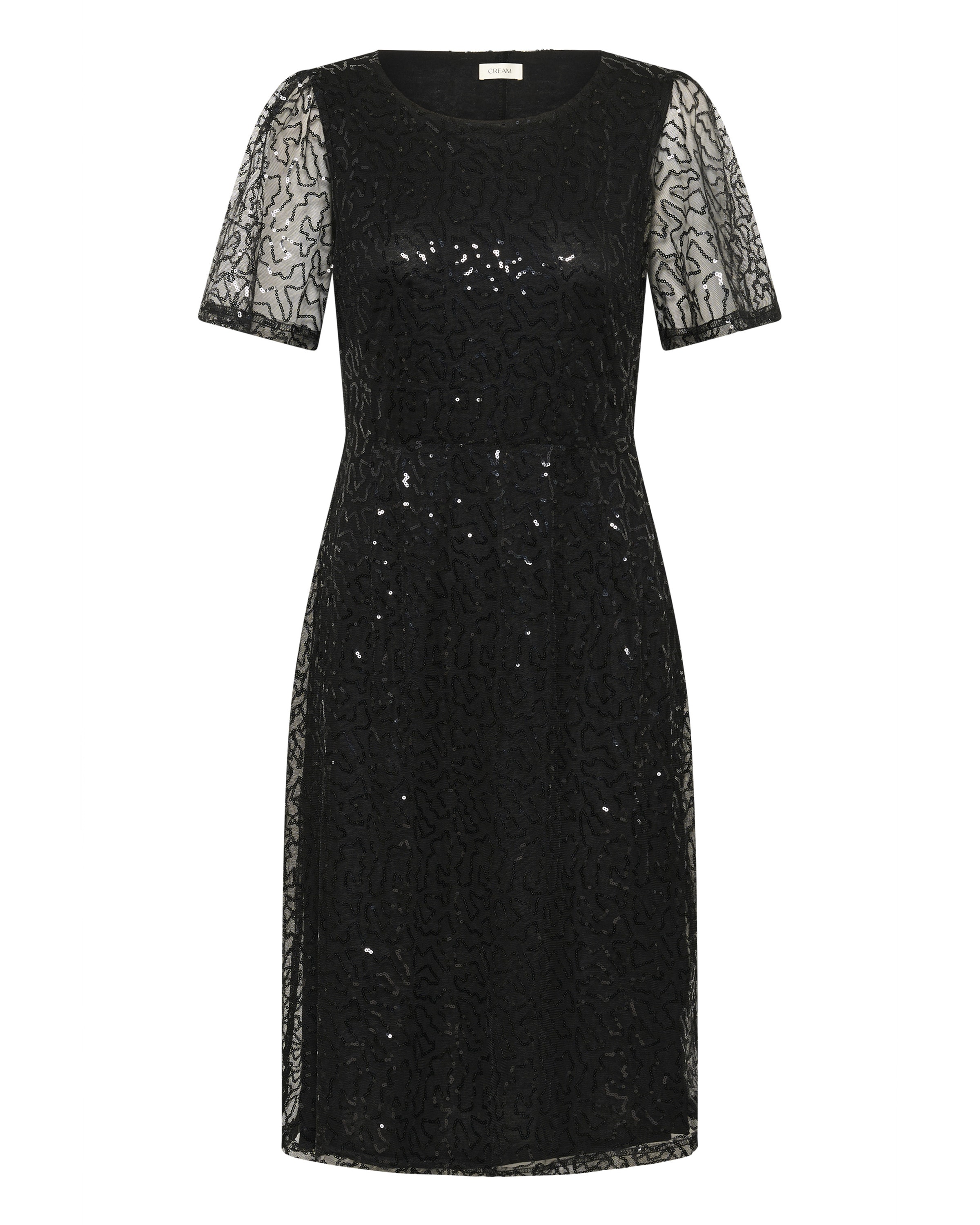 Cream Cocktail Dress 'CRShima' in Black, Item view