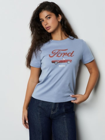 Next Tričko 'Ford' - Modrá: predná strana
