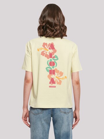 F4NT4STIC Shirt 'Aloha' in Yellow
