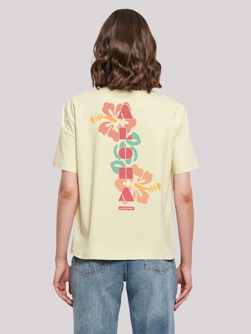 F4NT4STIC Shirt 'Aloha' in Gelb
